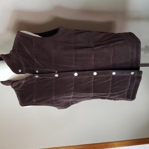 Brown Fall Vest